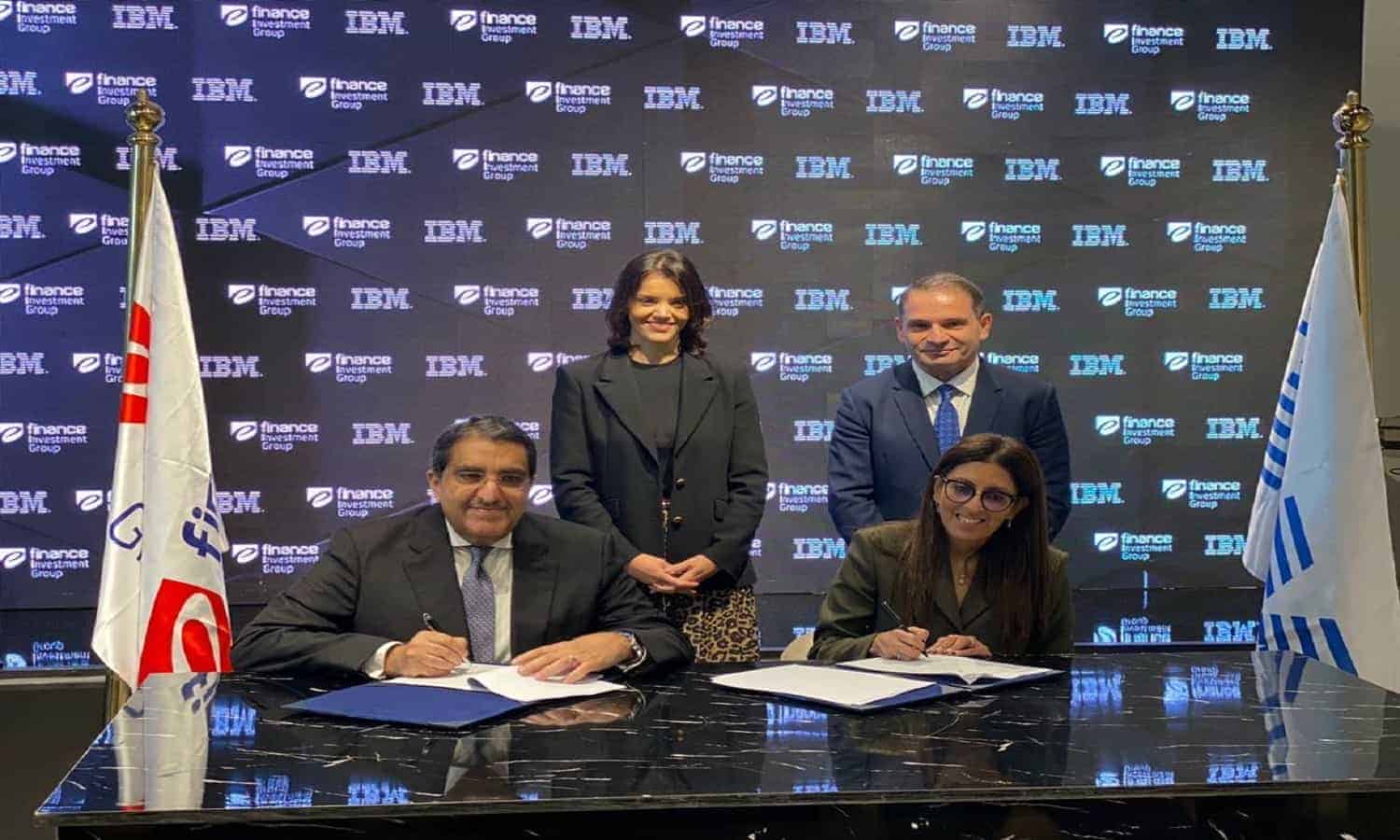 إي فاينانس توقع بروتوكول تعاون مع IBM لتعزيز الخدمات المصرفية الرقمية بمصر
